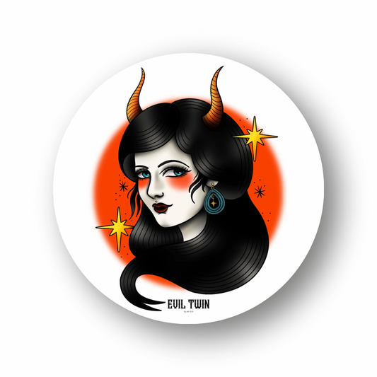 Evil Twin Clay Co Logo Sticker